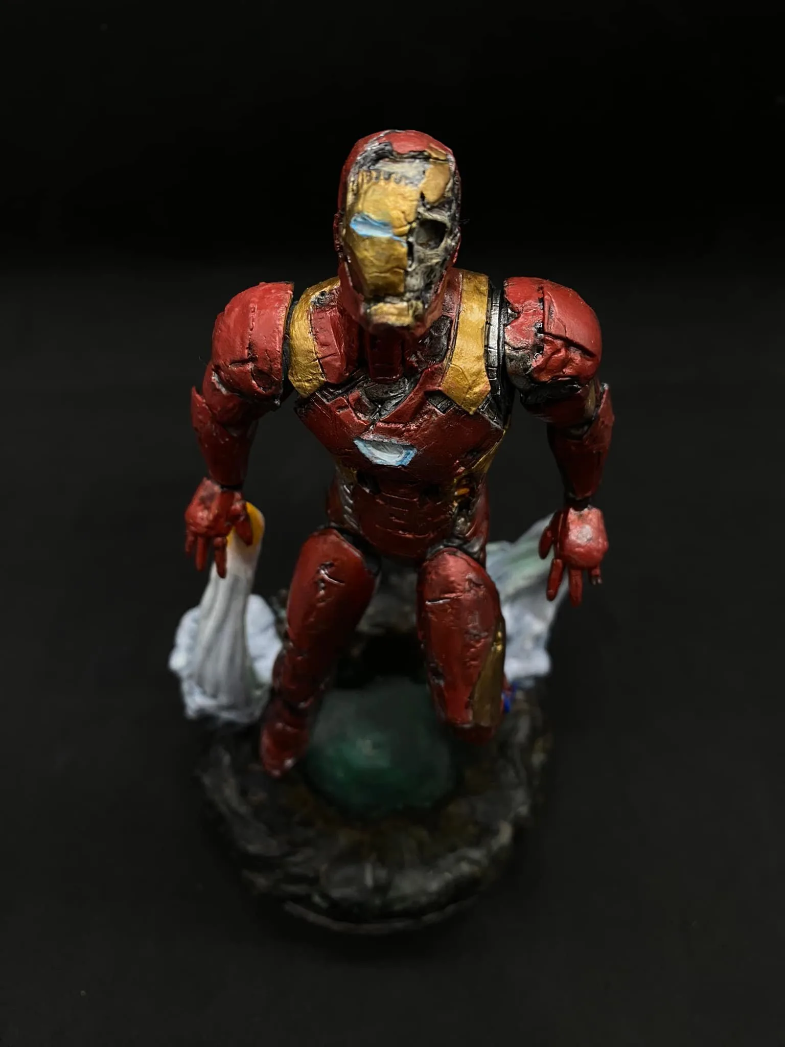 Zombie Iron Man Statue
